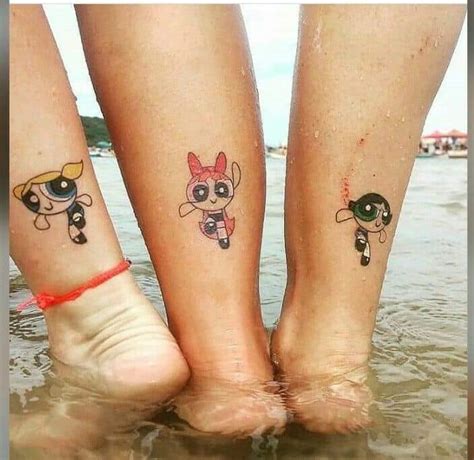 Tatuajes de las superpoderosas